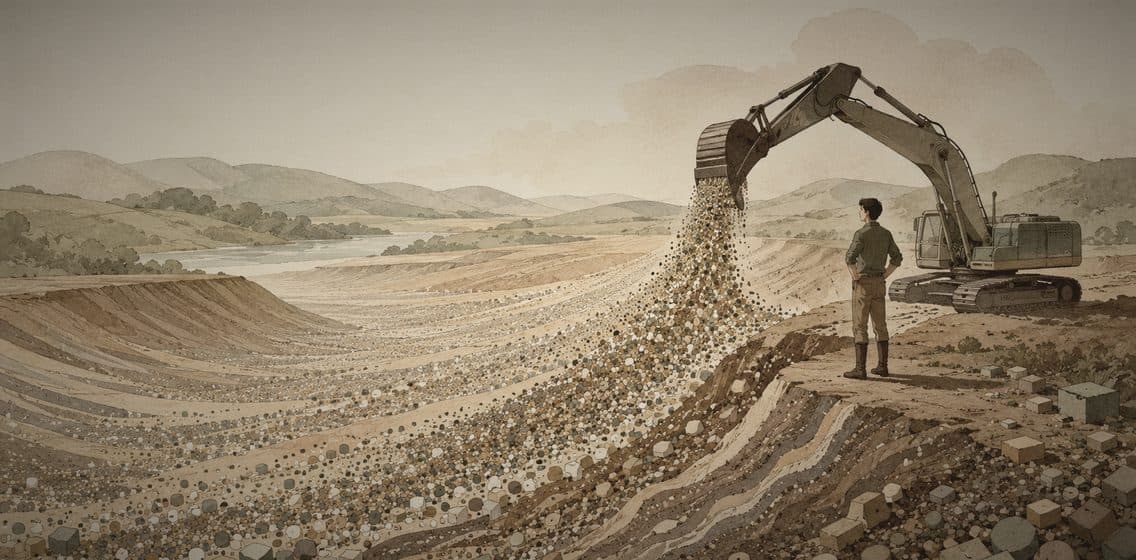 Inline editorial illustration evoking Big Data: datasets too large for one machine to chew on.