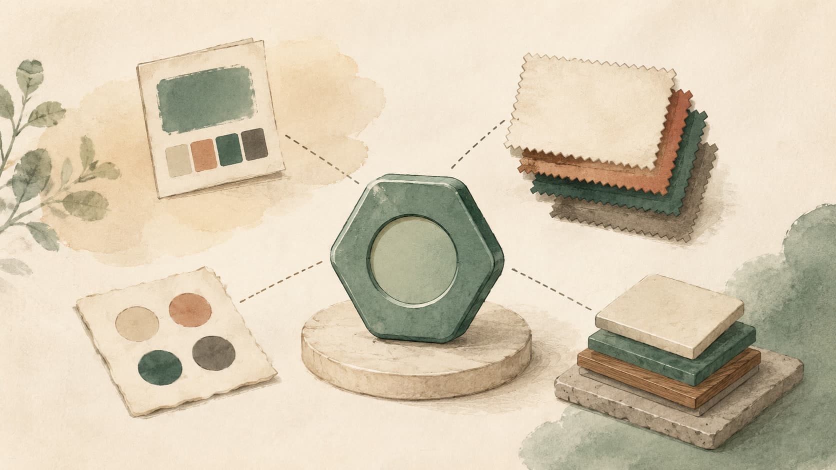 Editorial illustration representing Microservices: Many small services in place of one big one.
